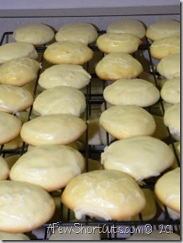 Orange cookies