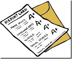 report card