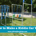 how to make a kiddie car wash