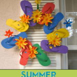 Summer Flip Flop Wreath