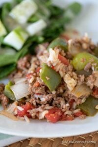 One Skillet Spanish Rice Dinner Recipe