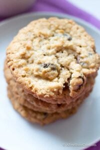 Best Ever Oatmeal Raisin Cookies
