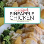 Easy and flavorful crock pot dinner! Check out this Crockpot Pineapple Chicken Recipe!