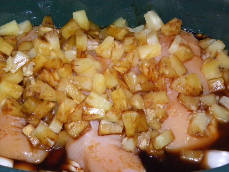 Crockpot Pineapple Chicken Recipe A Few Shortcuts