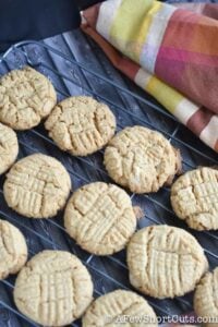 Flourless Peanut Butter Cookies