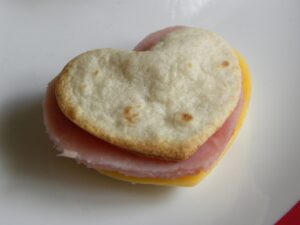 heart sandwich