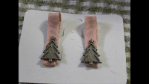Homemade Christmas: No Slip Hair Clip