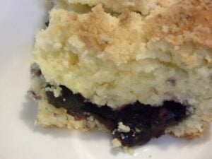 Blueberry Cream Cheese Coffee Cake