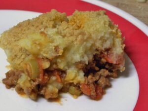 Cuban Stuffed Potato Casserole