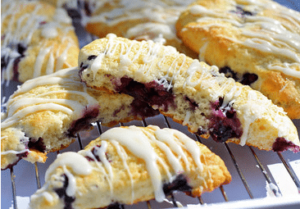 Lemon Blueberry Scones