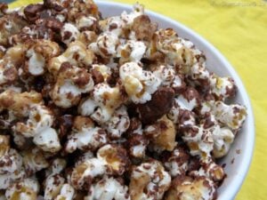 Chocolate Peanut Butter Popcorn