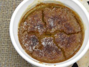Pumpkin Custard Brulee
