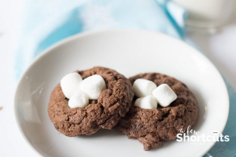 Hot Cocoa Cookies Recipe A Few Shortcuts