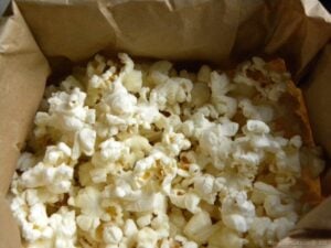 Homemade Microwave Popcorn