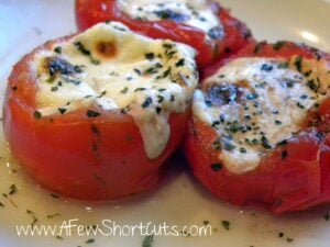 Stuffed Caprese Tomatoes
