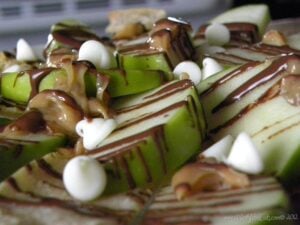 Caramel Apple Dessert Nachos