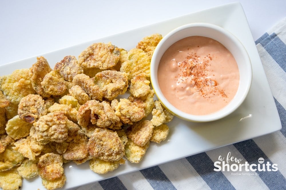 Fried Pickles & Tangy Dipping Sauce Recipe Gluten Free A Few Shortcuts