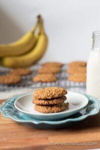 Peanut Butter Banana Breakfast Cookies