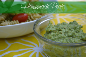 Homemade Pesto Recipe