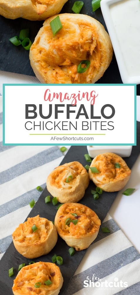 These could be the ultimate manly appetizer! You have to see how delicious and easy this Buffalo Chicken Bites Recipe is for yourself! #recipes #appetizer #gameday