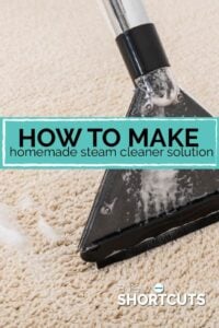 How to Make Homemade Steam Cleaner Solution