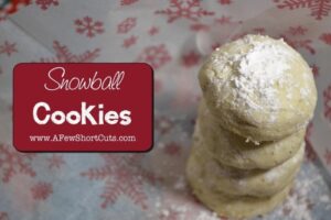 Snowball Cookies