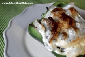 Cheesesteak Stuffed Peppers Recipe
