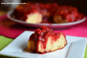 Strawberry Upside Down Cake