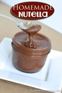 Homemade Nutella Recipe