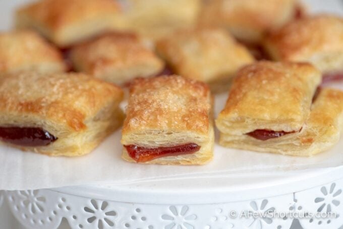 Guava Pastries on a tray