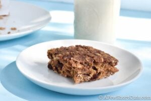 Cinnamon Raisin Baked Oatmeal Squares Recipe