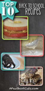 Top 10 Back to School Recipes