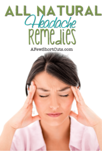 All Natural Headache Remedies