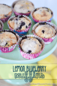 Lemon Blueberry Muffins
