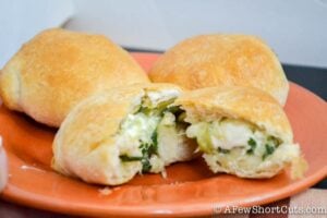 Spinach Artichoke Chicken Biscuits