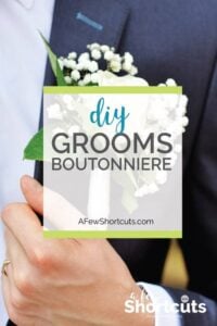 Save on your wedding budget with these DIY Grooms/Groomsmen Boutonnieres