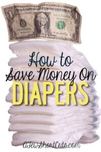 How to Save Money on Diapers