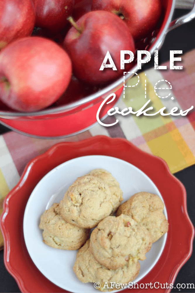 Apple Pie Cookies Recipe - A Few Shortcuts