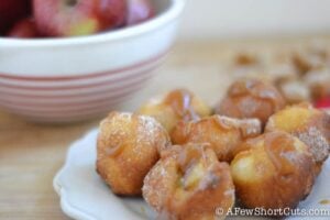 Easy Apple Doughnuts