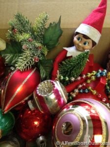 Elf on the Shelf: Hiding In the Ornaments