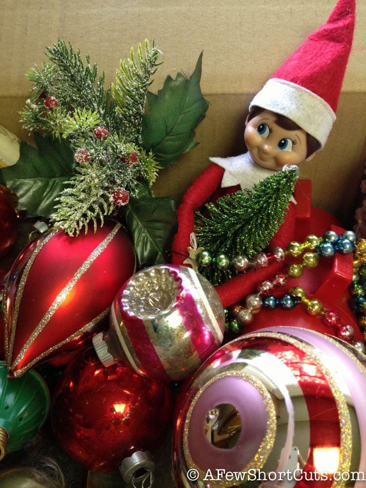 Elf On The Shelf Hiding In The Ornaments A Few Shortcuts Elf On The Shelf Hiding In The Ornaments A Few Shortcuts