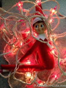 Elf on the Shelf: Tangling the Lights