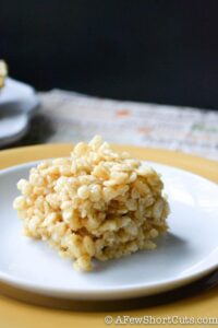 Pumpkin Rice Krispie Treats
