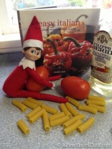 Elf On The Shelf: Cooking Dinner