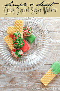 Sweet & Simple Candy Dipped Sugar Wafers