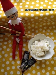 Elf on the Shelf: Chinese Takeout