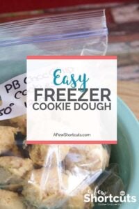 Have cookies anytime the mood strikes with these Easy Freezer Cookie Dough Recipes