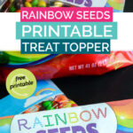 Free Rainbow Seeds Printable - A Few Shortcuts