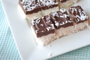 Chocolate Coconut Bars Recipe