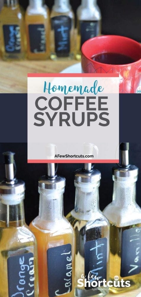 Homemade Coffee Syrups Recipes
